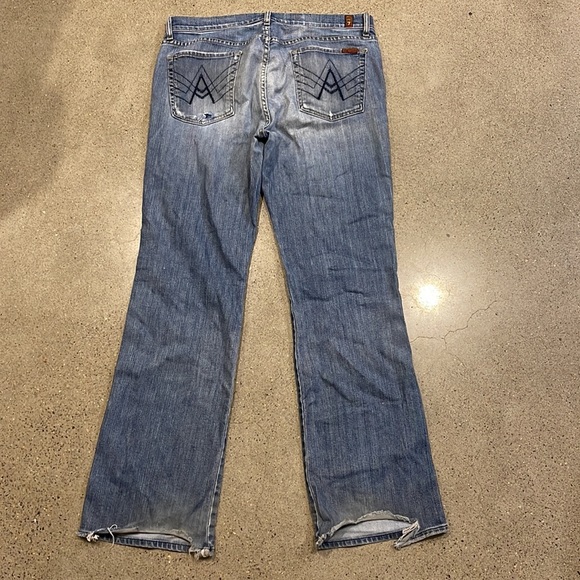 Men’s 7 for all Mankind bootcut Jeans - A-pocket - Picture 2 of 4